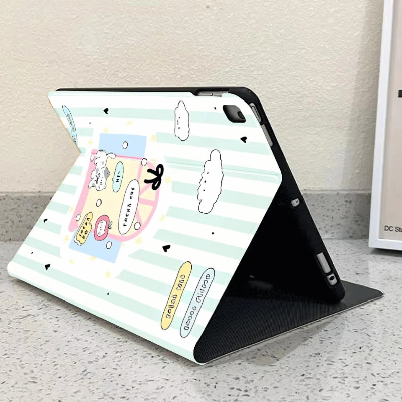 Pokrowiec Cute Cat na tablet IPad Air 5. generacji IPad 10. generacji Air6 5 4 10.9 Pro 11 2. 3. 4. IPad 10.2 7. 9. 8. Mini 6 Case