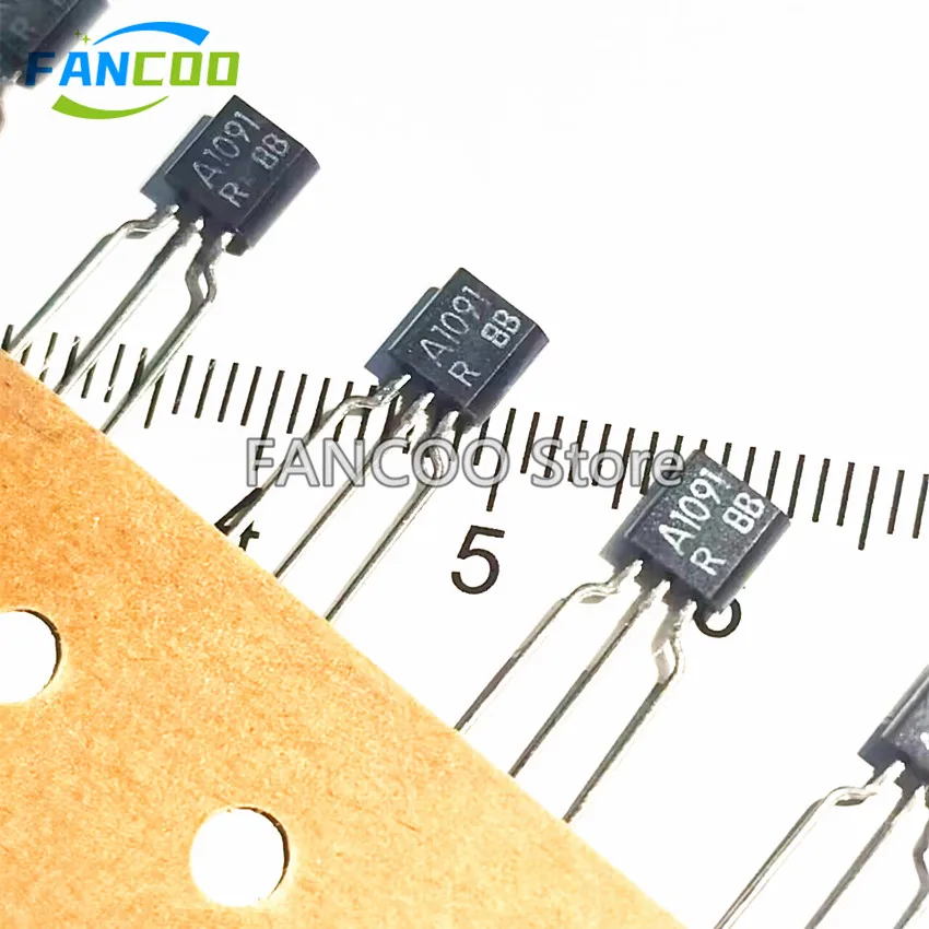 Transistor original do silicone NPN PNP, C1674, C1675, 2SC1674, 2SC1675, TO-92, A1091, 2SA1091, A1091-R, A1091R, 2SA1091-R, A1091-O, 5 PCes