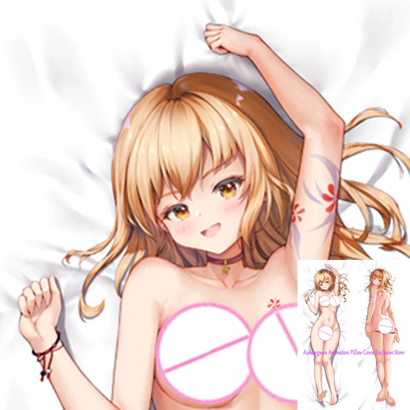 

Dakimakura Anime Pillow Cover Seductive Giant Breasts Double Sided Print 2Way Bedding Festival Gifts Gifts