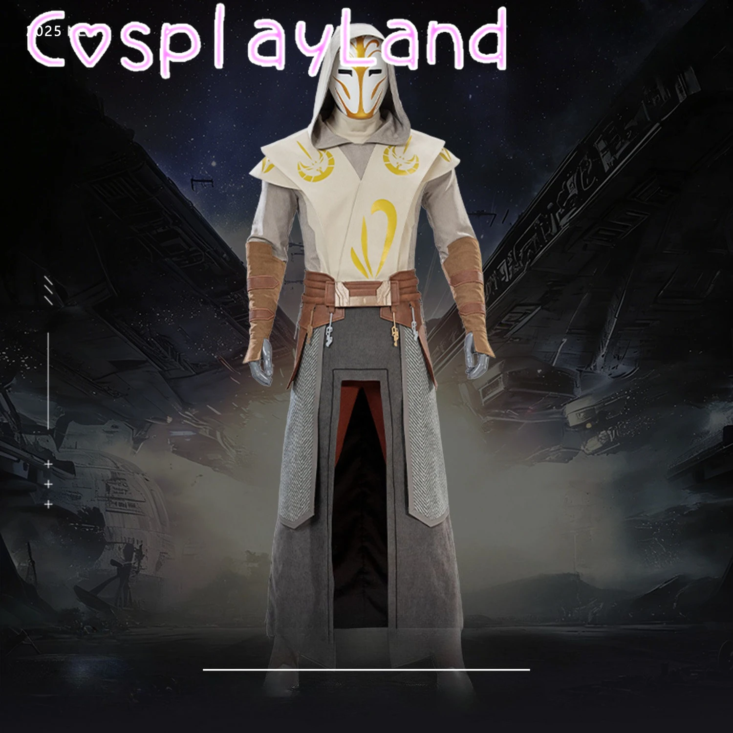 

New Game SW GoH Galaxy Cosplay Costume Super Heroes Jedi Guard Outfit Men Suit Halloween Carnival Costume Role Play Cosplay