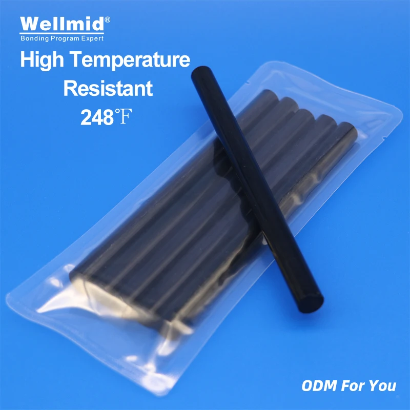 Araldite Euremelt 11 mm × Pcs Preto Quente Melt Cola Varas para Pistola de Cola Elétrica Artesanato Álbum Liga Acessórios Carro Dent Paintless