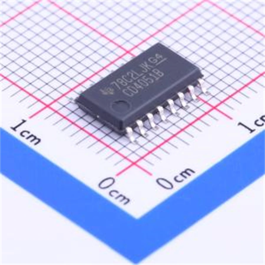 50 SZTUK/PARTIA CD4051BNSR (Przełączniki Analogowe, Multiplekser)