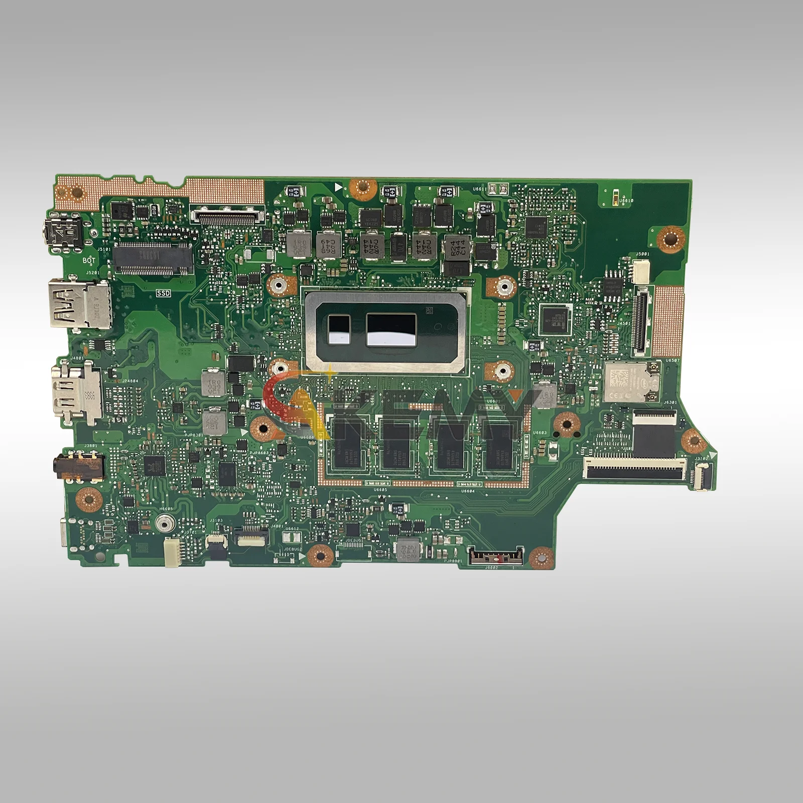 UX562FA اللوحة الأم للكمبيوتر المحمول ASUS ZenBook Q562F UX562 UX56IQ Q562FDX اللوحة الرئيسية للكمبيوتر المحمول مع الجيل 10th I3 i5 i7 102% اختبارات موافق