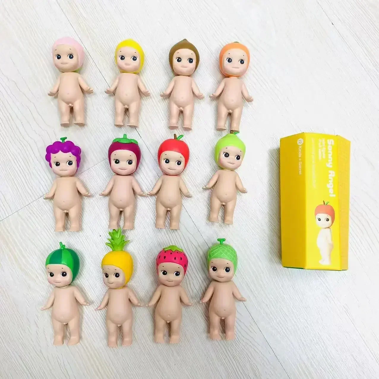 

2025 S Angle Blind Box Toys Fruit Series Cute Anime Action Figures Mini Collectible Desktop Decor Kids Birthday Christmas Gift