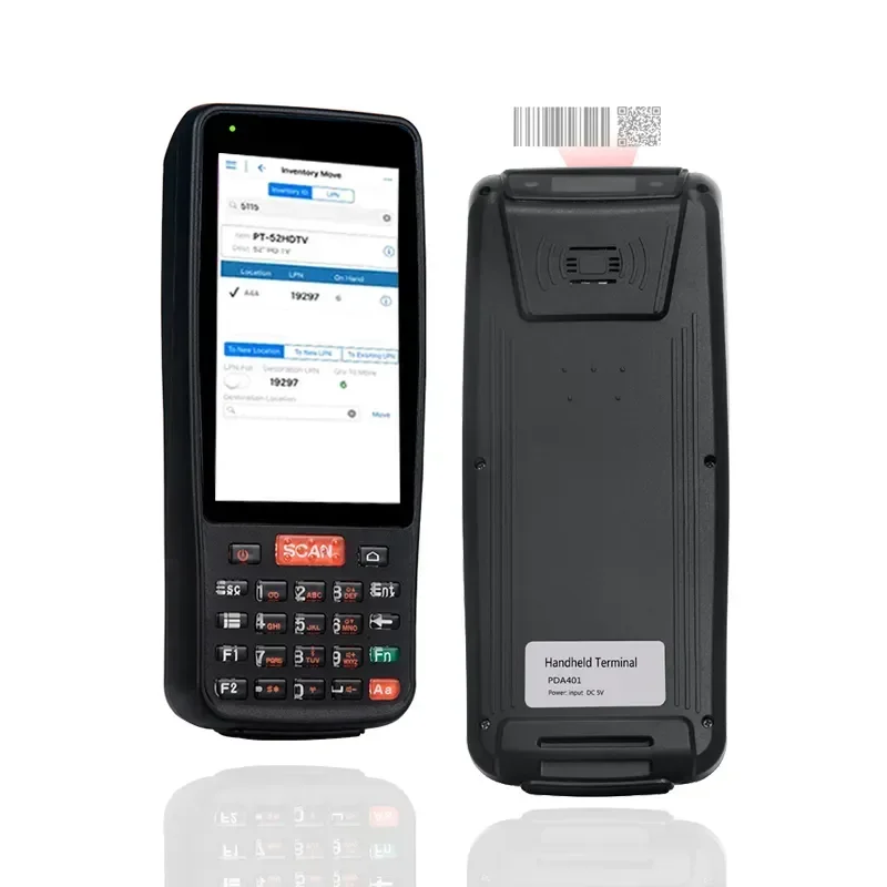 

Stock Management Data Collection Terminal Handheld PDAS Barcode with 1D/2D Code Scanner and NFC/RFID