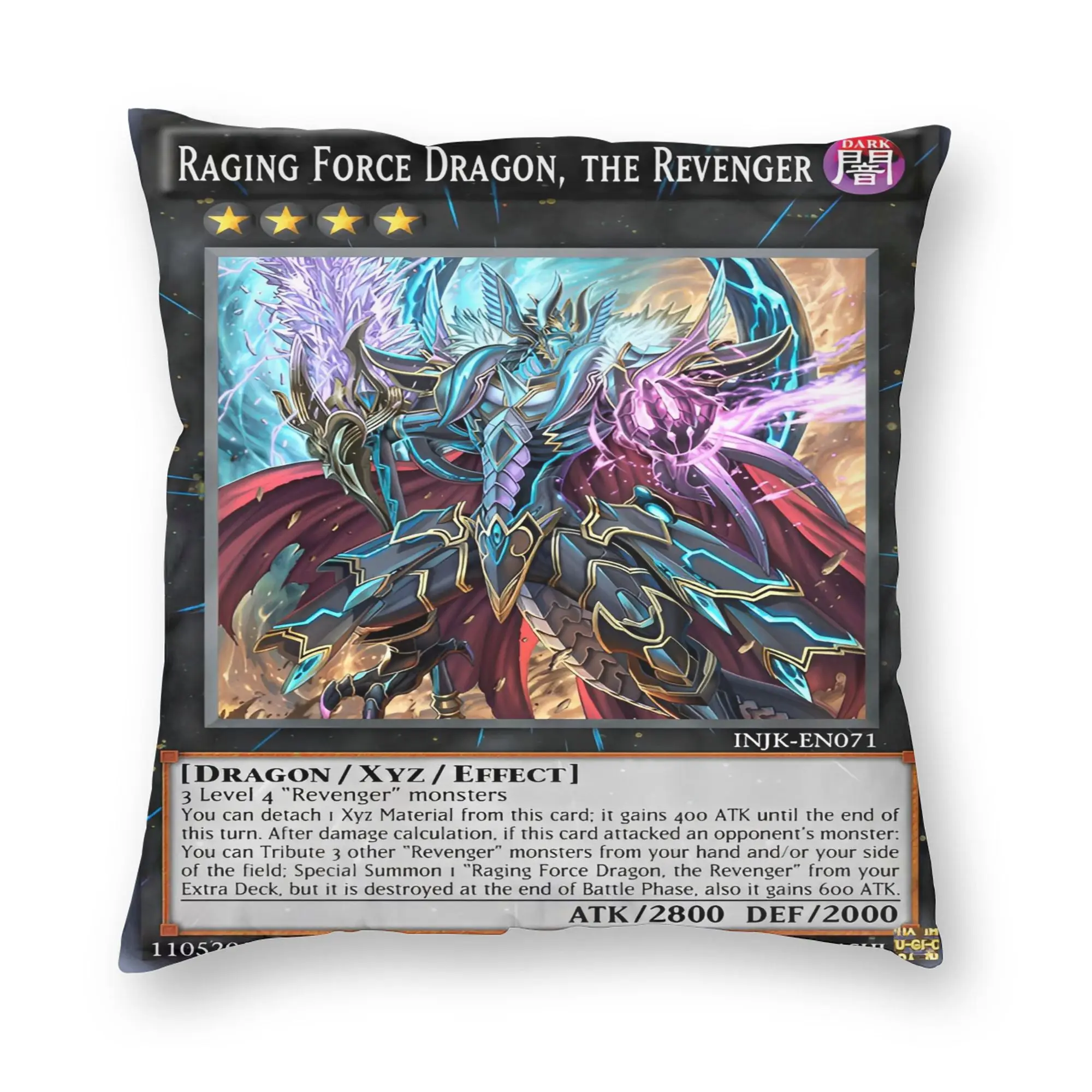 Anime Yu Gi Oh Card  Pillowcase Printed Polyester Cushion Cover Decoration  Pillow Case Cover Home Square 40*40cm