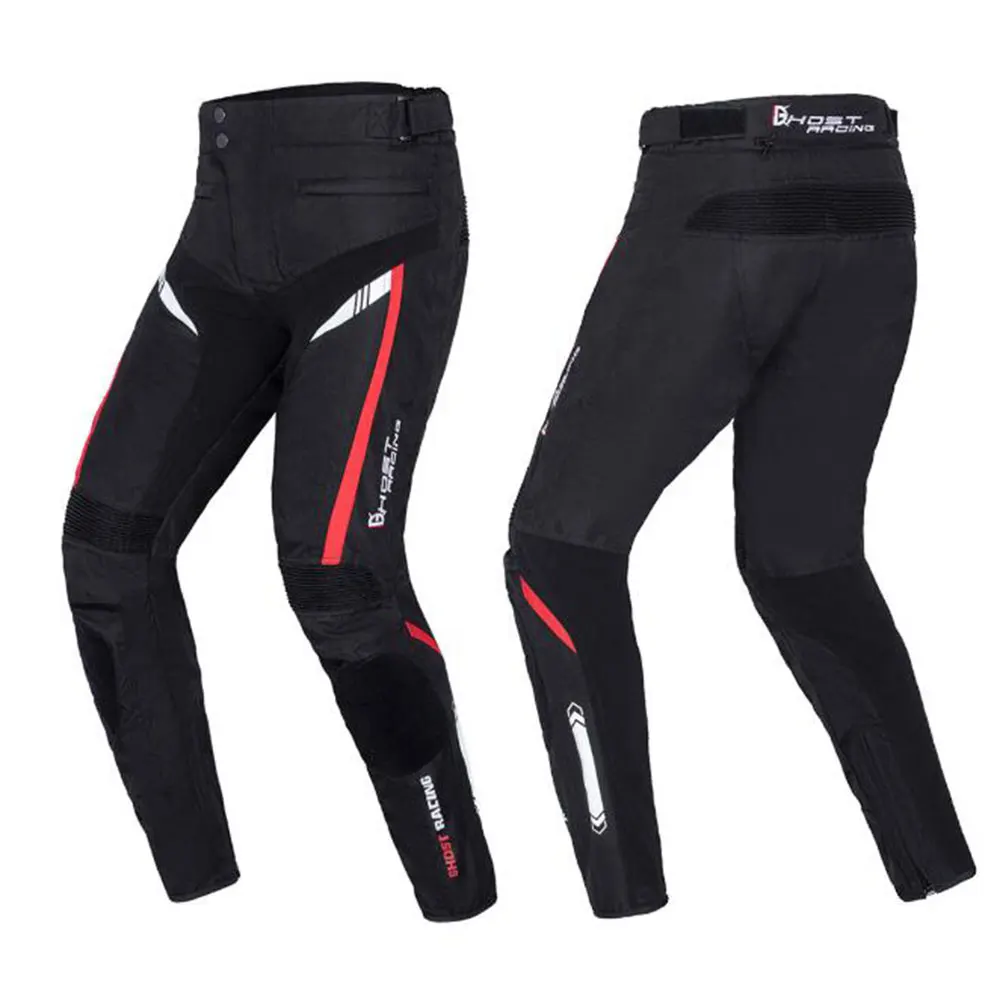 Reflective Motorcycle Pants Men Wear-Resistant Motocross Pants Anti-Fall Motorcycle Protection Equipment Waterproof Biker Pants