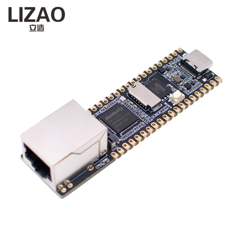 Płytka rozwojowa Luckfox Pico Plus RV1103 z systemem Linux, portem Ethernet, zintegrowanym układem ARM Cortex-A7/RISC-V MCU/NPU/ISP — zdjęcie produktu 3