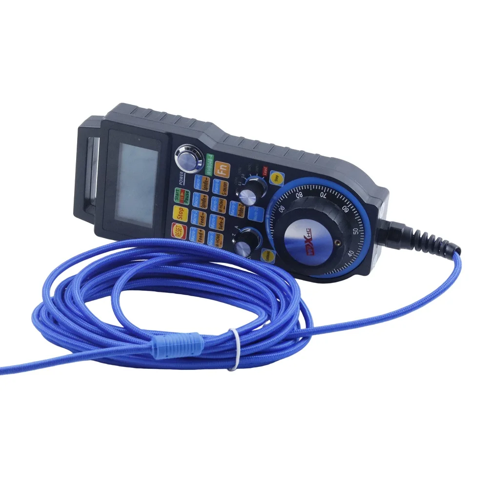 LHB04B-4/6 CNC Wired Electronic Handwheel, 4 Axis 6 Axis USB Remote Pendant for Engraving Machine