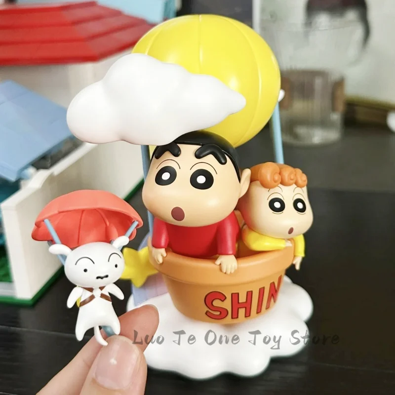 

Аниме 15 см Crayon Shin-Chan Ограниченная серия-облачная роуминговая серия модная игра милая кукла настольная коллекция Классическая игрушка подарок