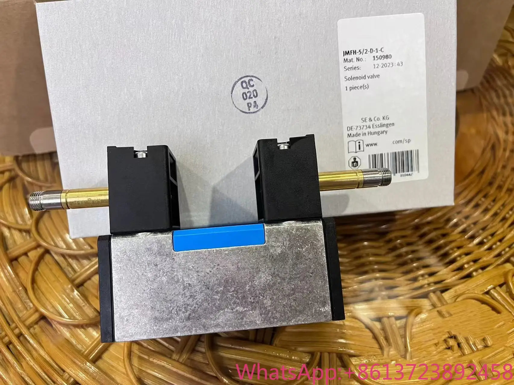 

Brand New JMFH-5/2-D-1-C 150980 MFH-5/3G-D-1-C 150982 MFH-5/3E-D-1-C 150983 MFH-5/3B-D-1-C 150984