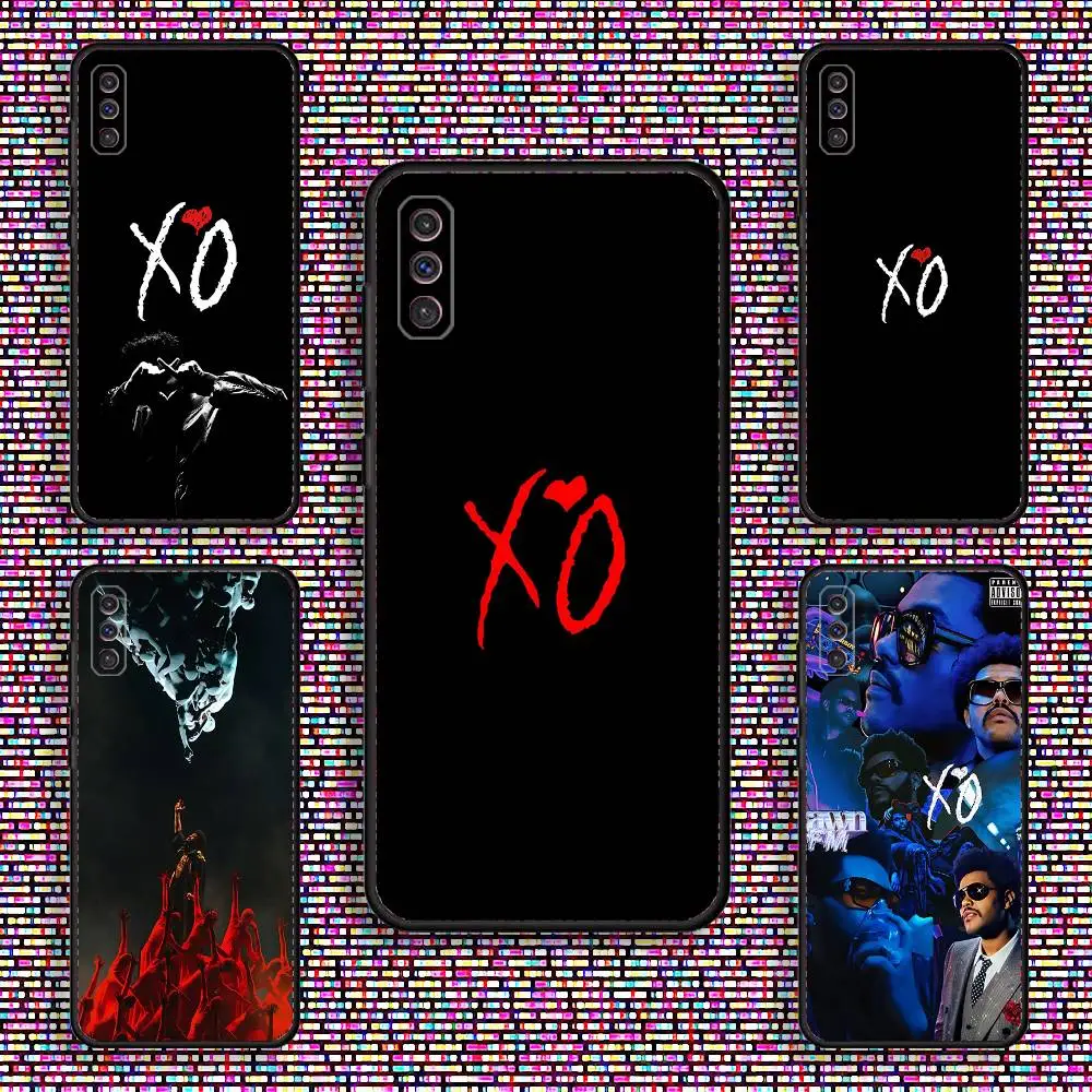 

The W-Weeknd XO Phone Case For Samsung S 25,24,23,22,30,21,10,9,Ultra,Plus,Lite,FE,4,5 G Black Soft Case