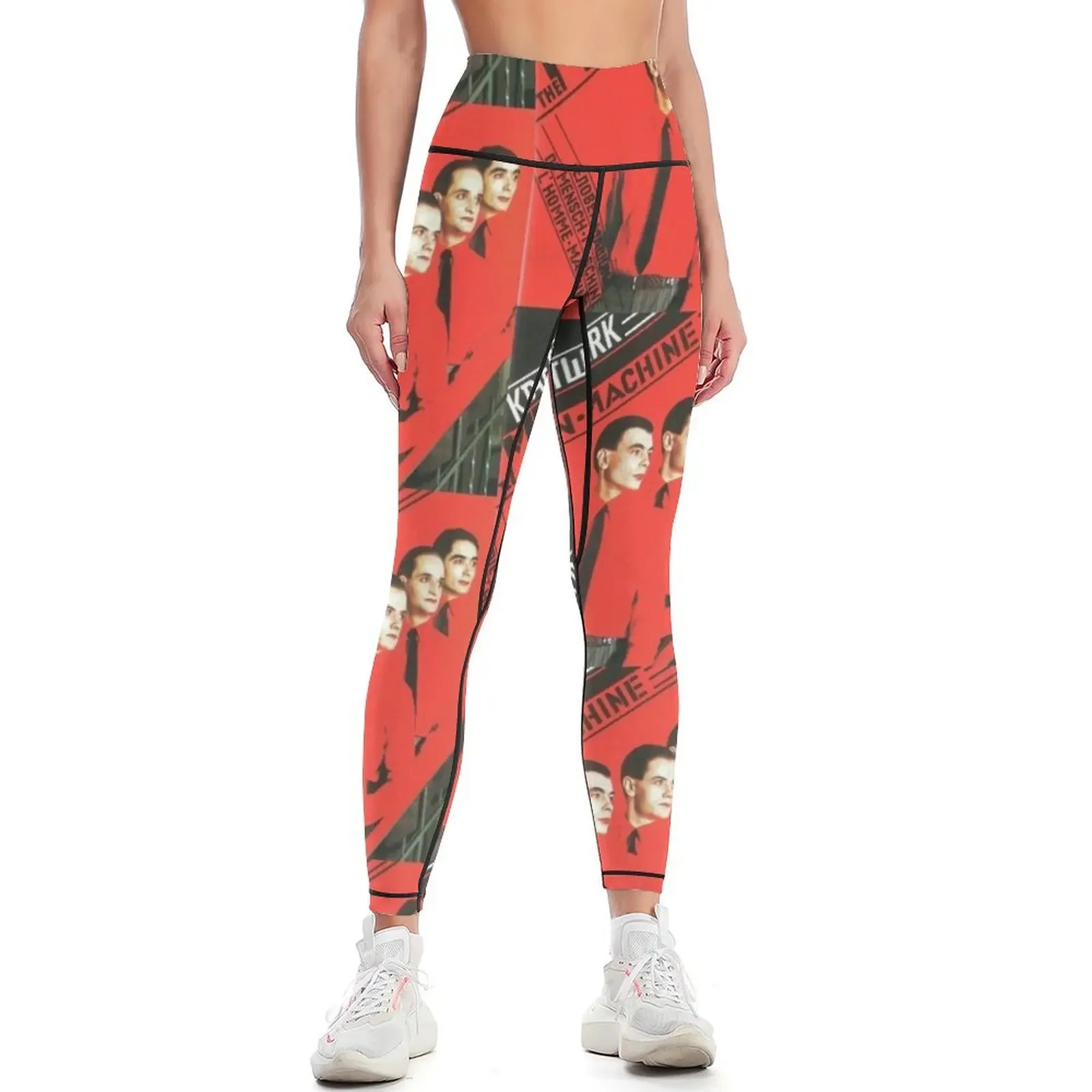 

BESTOKE THE MAN MACHINE Leggings Female legging pants Women's fitness Women's pants gym sportswear woman Womens Leggings