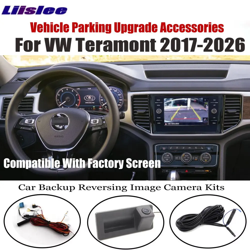 

Original Factory Display Car Backup Camera For Volkswagen VW Teramont / Atlas CA1 2017-2026 MIB MQB PQ Reverse Image Accessories