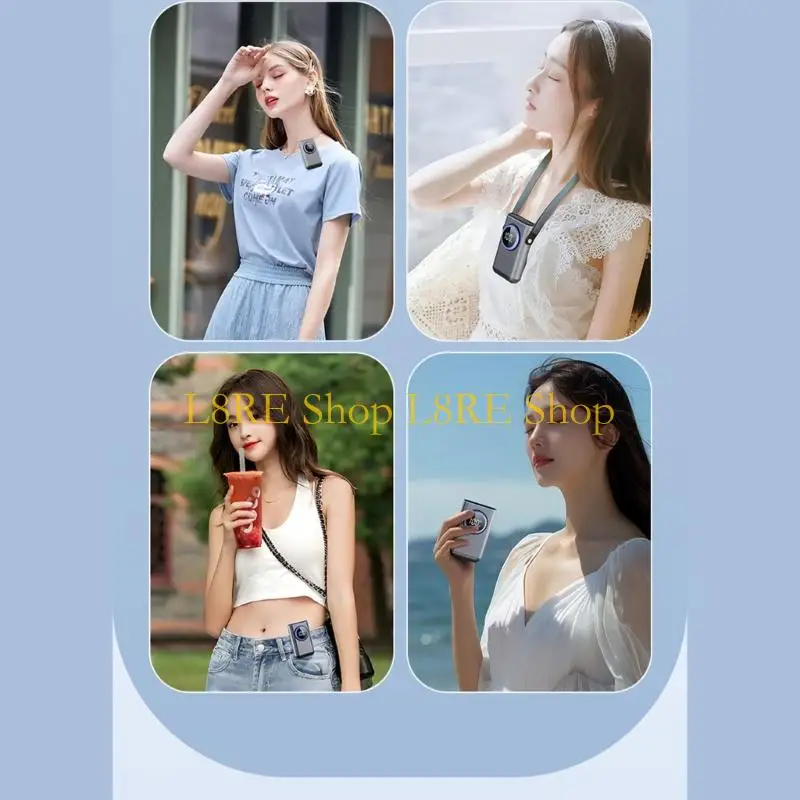 

L8RE 100 -скоростный пояс вентилятор сильный охлаждение легкая висящая талия для на открытом воздухе