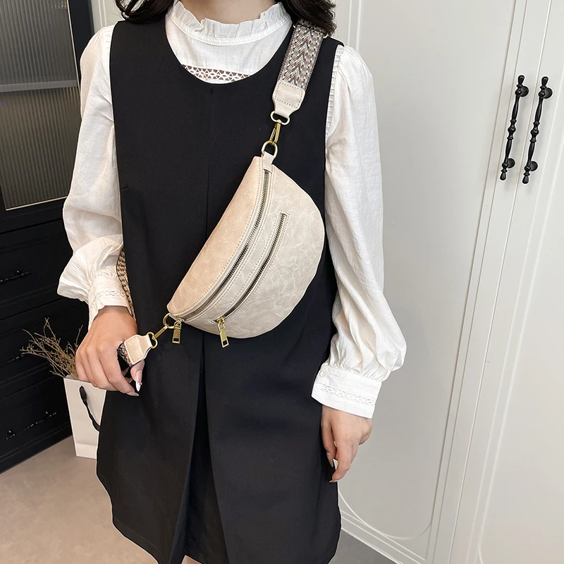 

Fashion Simple Waist Bag Woman Chest Pack phone Purse Designer Fanny Pack Luxury Belt Bag Leisure Ladies Shoulder Crossbody Bags