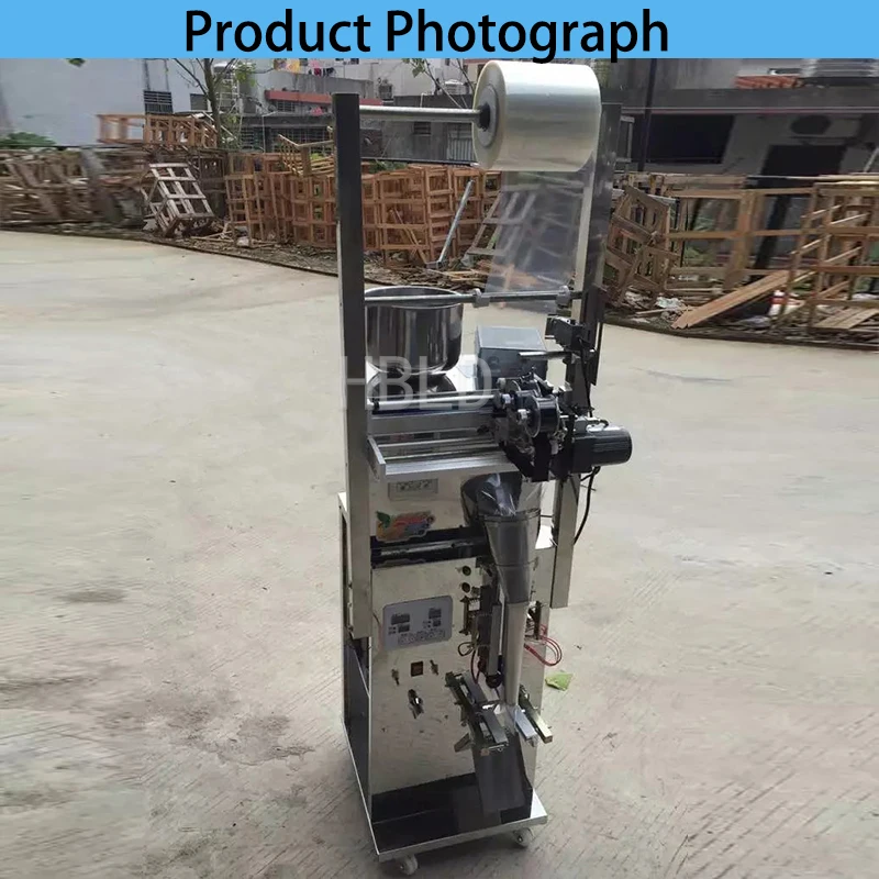 Электрическая полностью автоматическая машина для упаковки частиц порошка, машина для наполнения и запечатывания приправ, зерна красной фасоли Электрическая полностью автоматическая машина для упаковки частиц порошка, машина для наполнения и запечатывания приправ, зерна красной фасоли