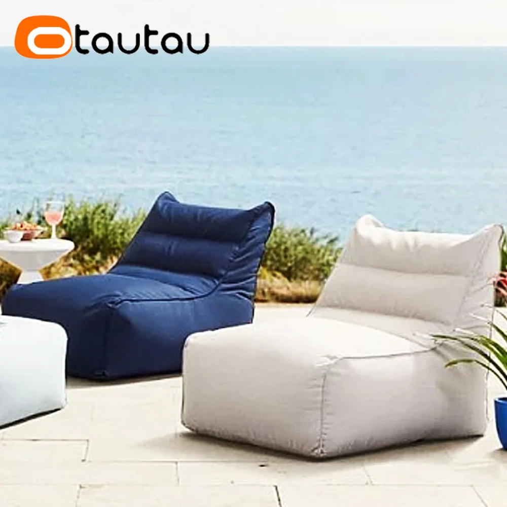 

OTAUTAU Outdoor Bean Bag Cover Swim Pool Floats Beach Event Camp Lounger SF467【No Filler ! Need To Buy Filler By Yourself !】