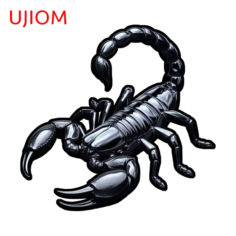 UJIOM Animal Scorpion Artistic Wall Sticker Enchanting Fashionable Customizable Vinly Decal Suitable For Wardrobe Decoration