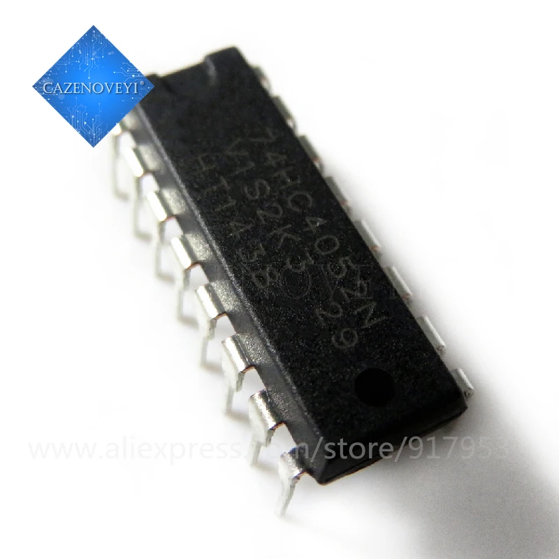 

10pcs/lot SN74HC4052N 74HC4052N 74HC4052 DIP16 In Stock