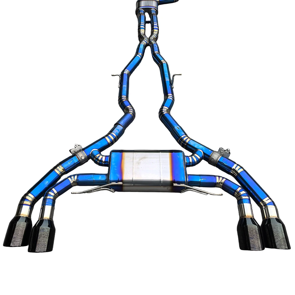 Exhaust Valvetronic Titanium  Catback Exhaust for X3M F97 X4M F98 S58 3.0T Exhaust System with Resonator