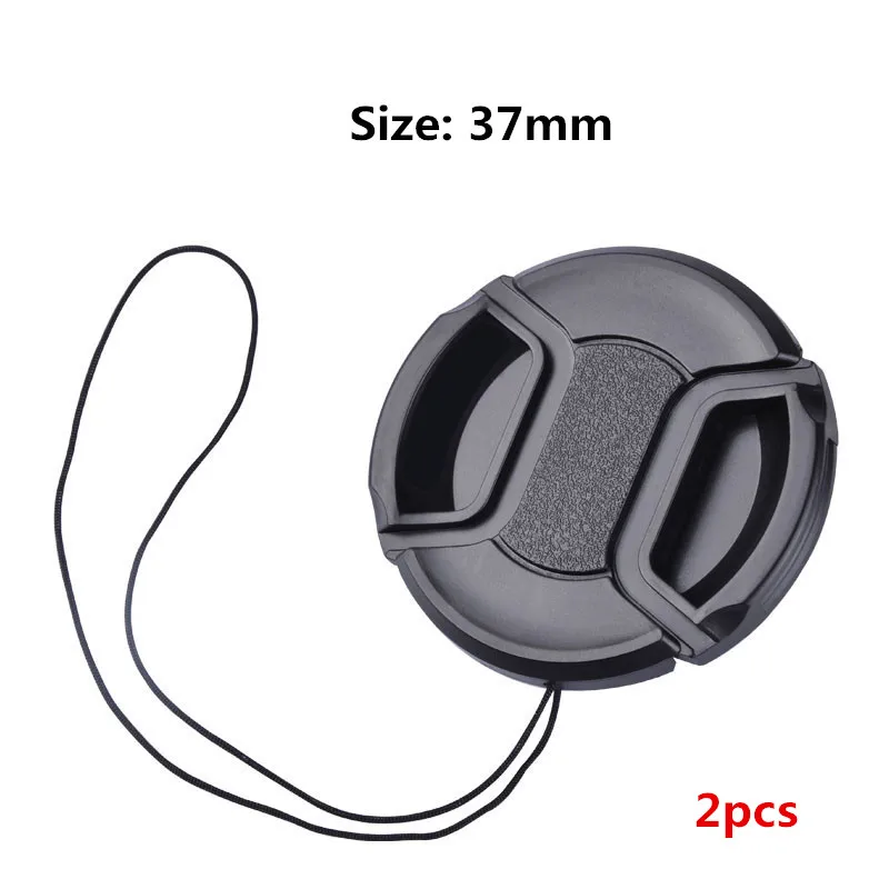 Camera Lensdop Hoogwaardige 40.5mm 49mm 52mm 55mm 58mm 62mm 67mm 72mm 77mm 82mm Snap op Front Lensdop voor Camera