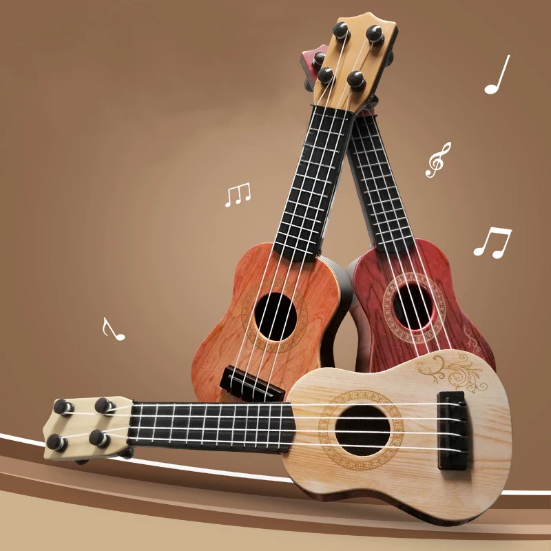 Children\'s Classical Ukulele Guitar Toy Musical Instruments For Kids Mini Early Enlightenment Education Musical Instruments