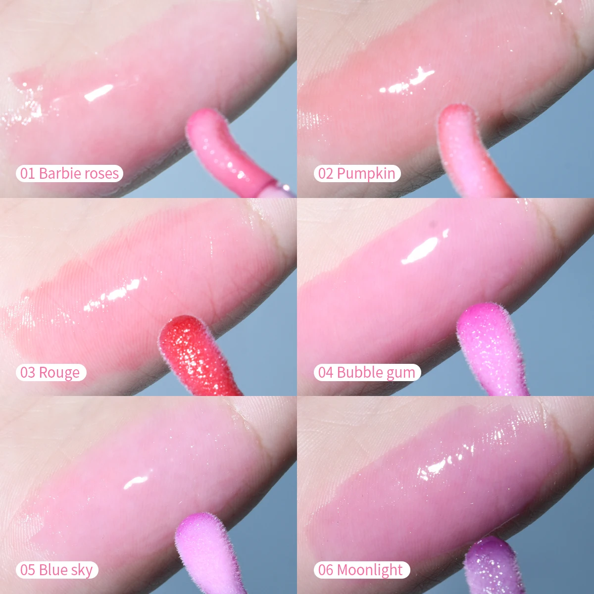 마픽 6색 러브 매직 포션 보습 립스틱 워터 롤러볼 립 염색 리퀴드 끈적임 없음 컵에 묻어나지 않는 립글로스