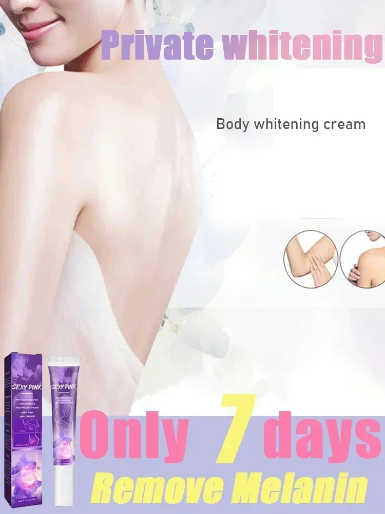 

Skin Whitening Cream Private Parts Lightening Whitening Cream for Dark Skin Arm Thigh Body Knees Whitening Brighten Skin Mild