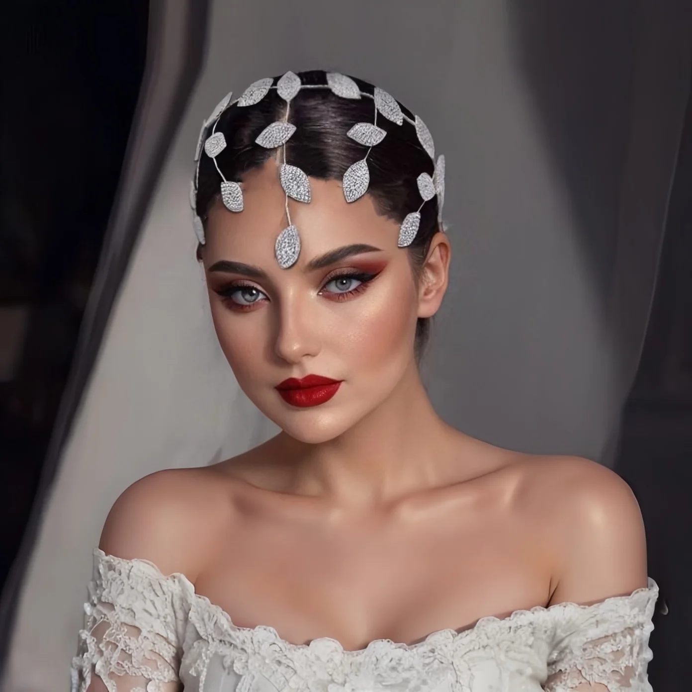 Couronne de reconstitution historique faite à la main pour femme, beaux accessoires pour cheveux de mariage, équipement de sauna, coiffure de diadème de mariée, cuir chevelu en alliage, jardins de patients, 474