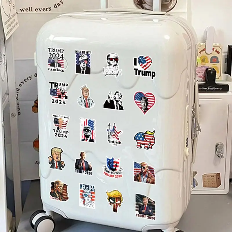 President decalcomanie per veicoli Set di grafica e decalcomanie per auto adesivo Versatile da 50 pezzi adesivo impermeabile al 2024 per la parete del camion dell'auto