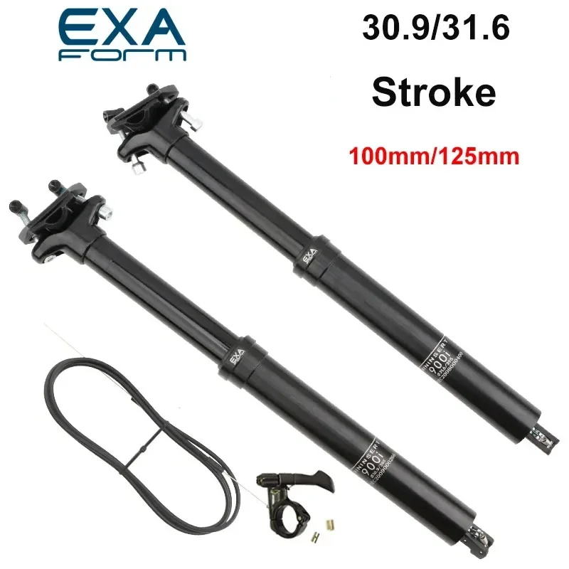 

KS EXA 900i Dropper Seatpost 30.9 / 31.6 * 345 /395/ 445mm Mountain Bike Wire Control Lift Seat Tube Internal Routing Seat Post