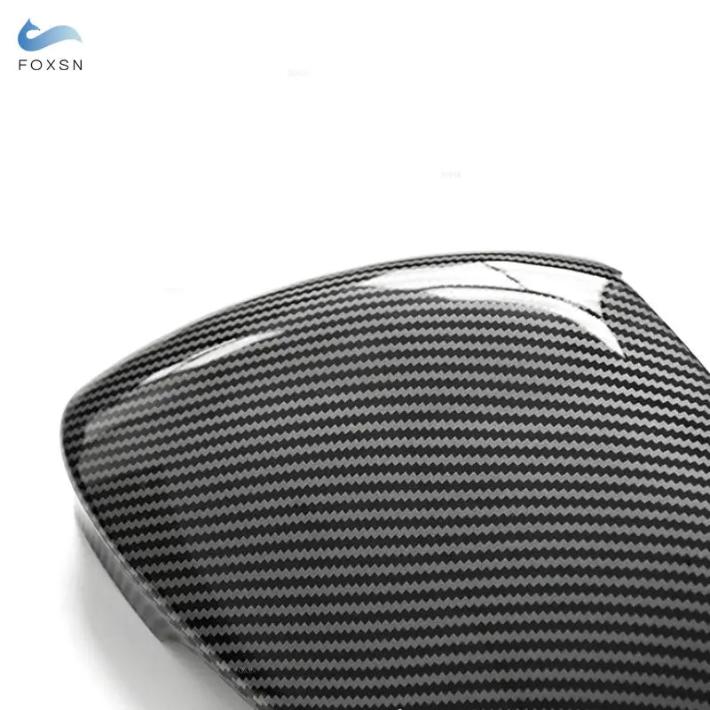 

ABS Carbon Fiber Texture For VW Golf MK8 VIII 8 2020 2021 2022 Car-styling Exterior Side Rearview Mirror Cap Trim Accessories
