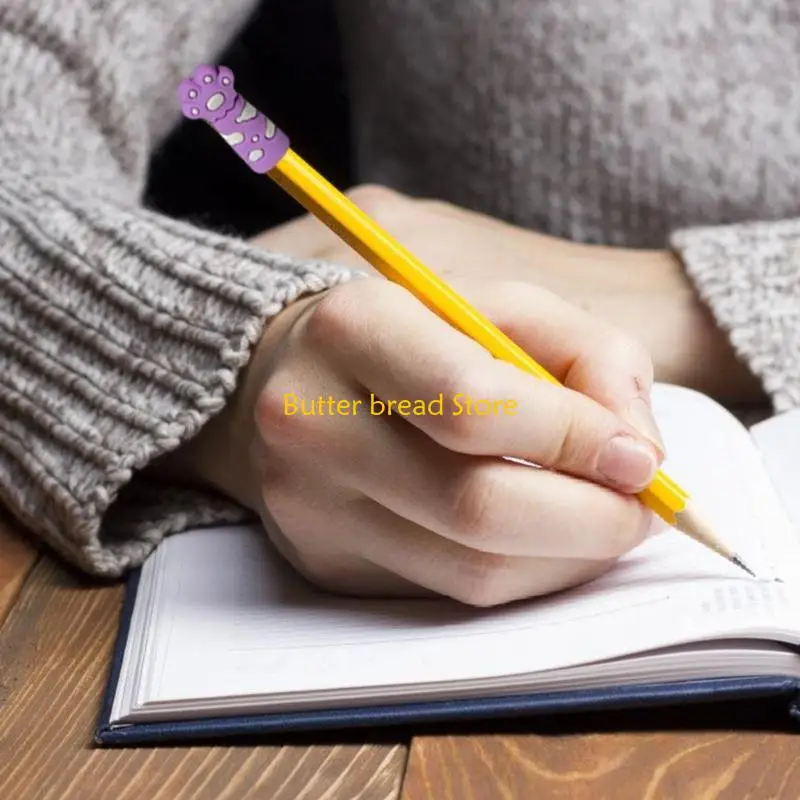 W89C 6 PCS CATS CLAW Pencil Cap