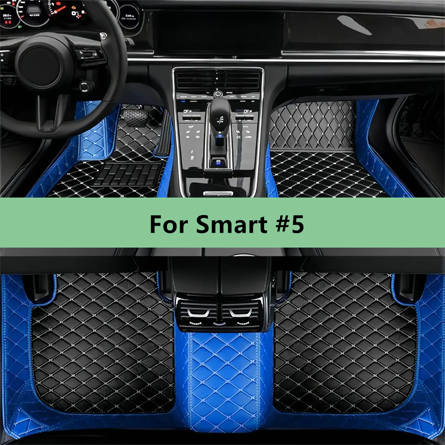 

Auto Carpets Car Floor Mats For Smart #5 2024 2025 Floor Mats for Car Men Women Car Accessories