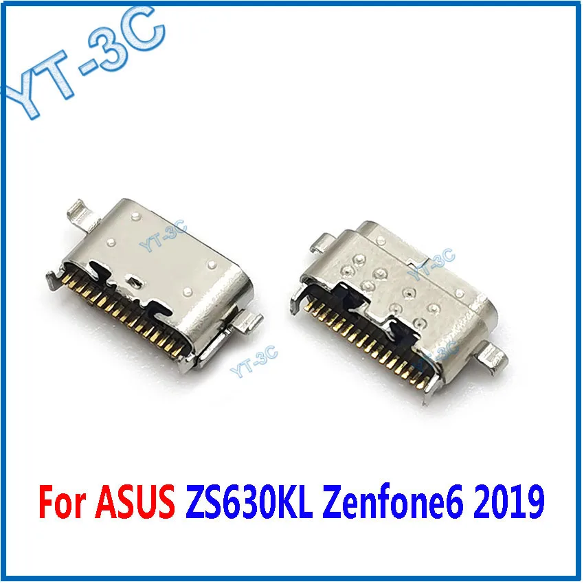 4PCS New Laptop Type-C Jack USB Connector Socket Charging Port Power Plug For ASUS ZS630KL Zenfone6 2019