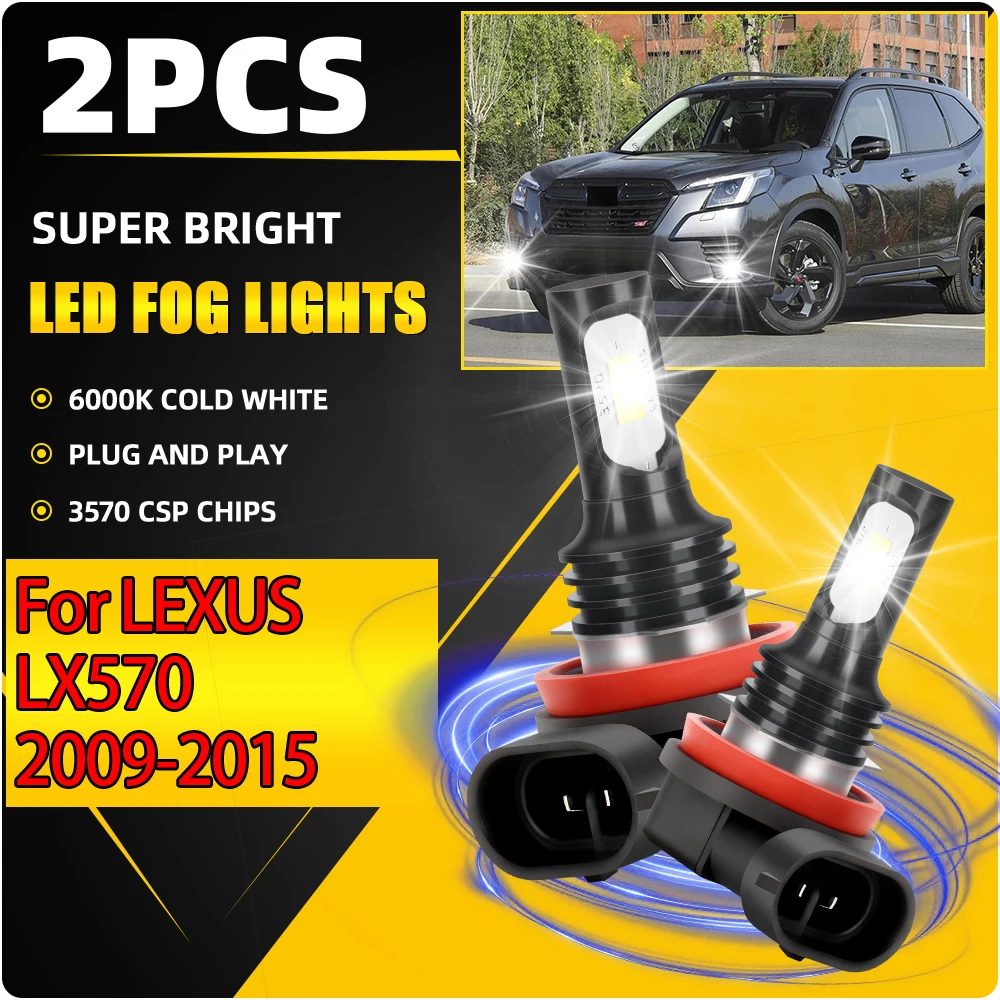 H8 H9 H11 Auto Nebelscheinwerfer 20000LM LED Nebelscheinwerfer 360 Grad Beleuchtung für LEXUS LX570 2009 2010 2011 2012 2013 2014 2015