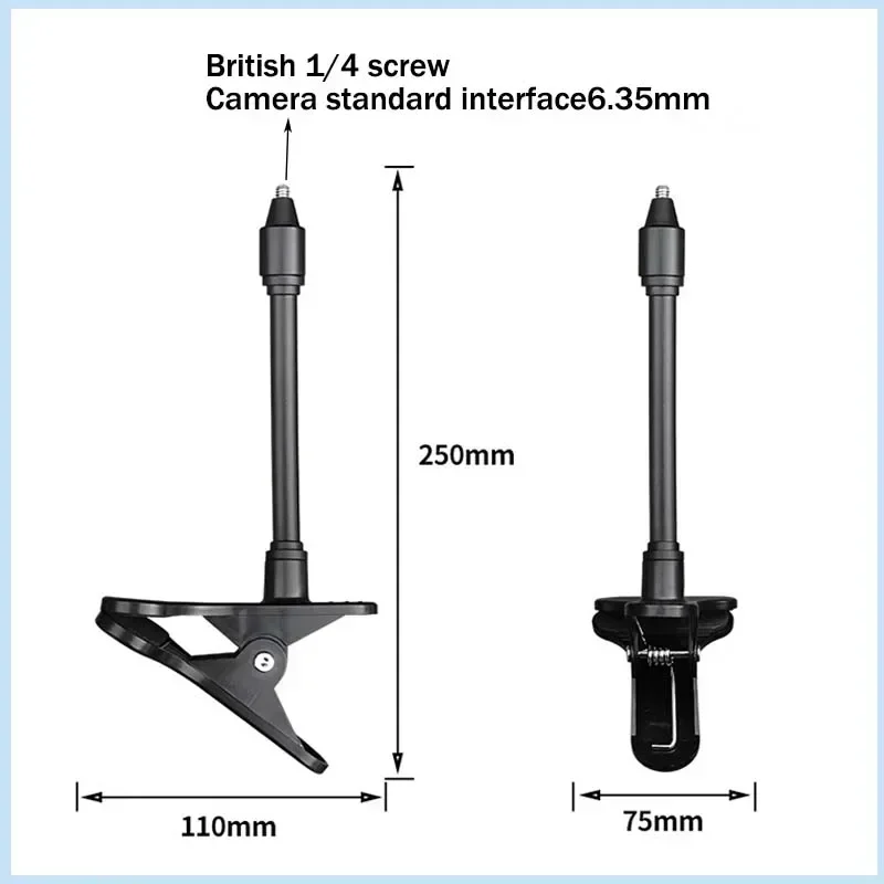 Nessuna punzonatura richiesta staffa di montaggio della telecamera di monitoraggio per Clip di installazione dell'asta della tenda della culla per la Base della fotocamera Xiaomi TP-LINK