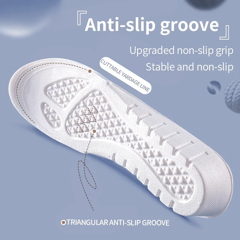 2024 Invisiable Height Increase Insoles for Feet Breathable Elevator Height Increase Templates Insoles for Women Men Shoes Pads