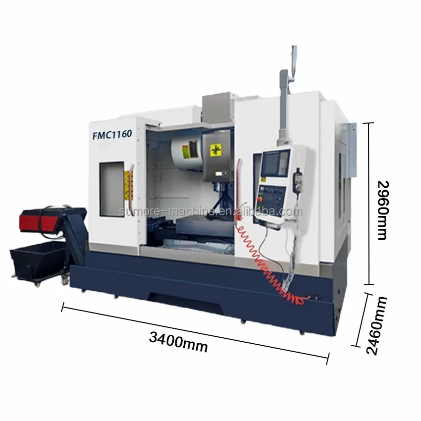 High-Accuracy FMC1160 Vertical 4 Spindles Hining Center VMC1160 CNC Milg Hine