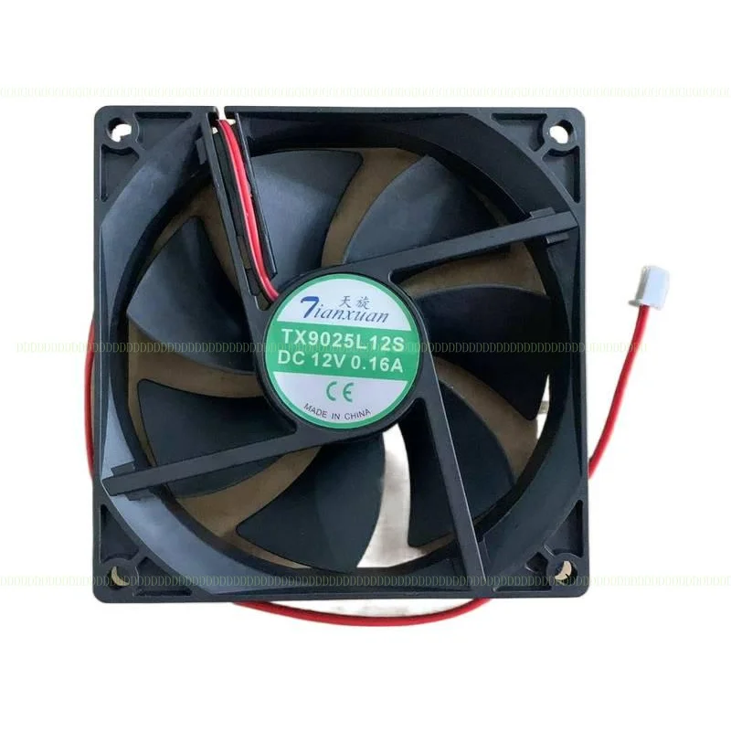 LZ Tianxuan TX9025L12S 12 В 0,16 А 9 см 9025 2-проводной охлаждающий вентилятор