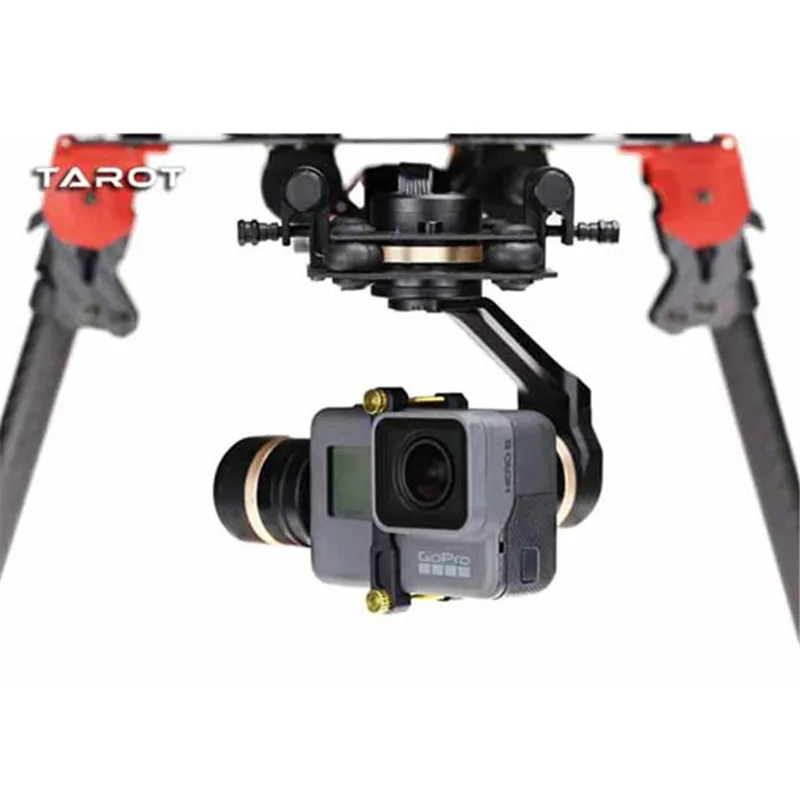 Tarot 3D V Metal 3 axis PTZ Gimbal for Gopro Hero 5 Camera Stablizer TL3T05 FPV Drone System Action Sport