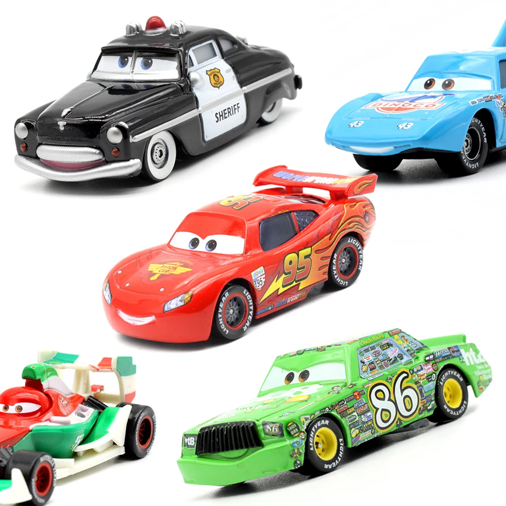 

Disney Pixar Cars Lightning Mcqueen Toys Mater Model Collection 1:55 Diecast Vehicles Alloy Car Toy For Children Gifts