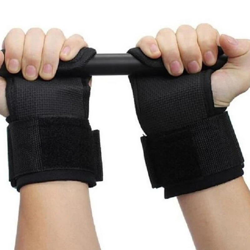 Genuine Leather Gymnastics Hand Grip Weightlifting Workout Gym Gloves Palm Protection Kettlebell Pull Up Crossfit Grip