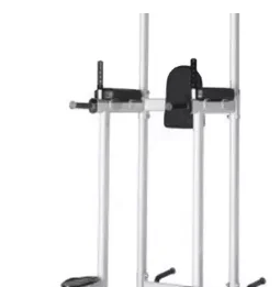 Commercial gym pull-up multi-functional single and double bar leg raising and knee lifting training equipment
