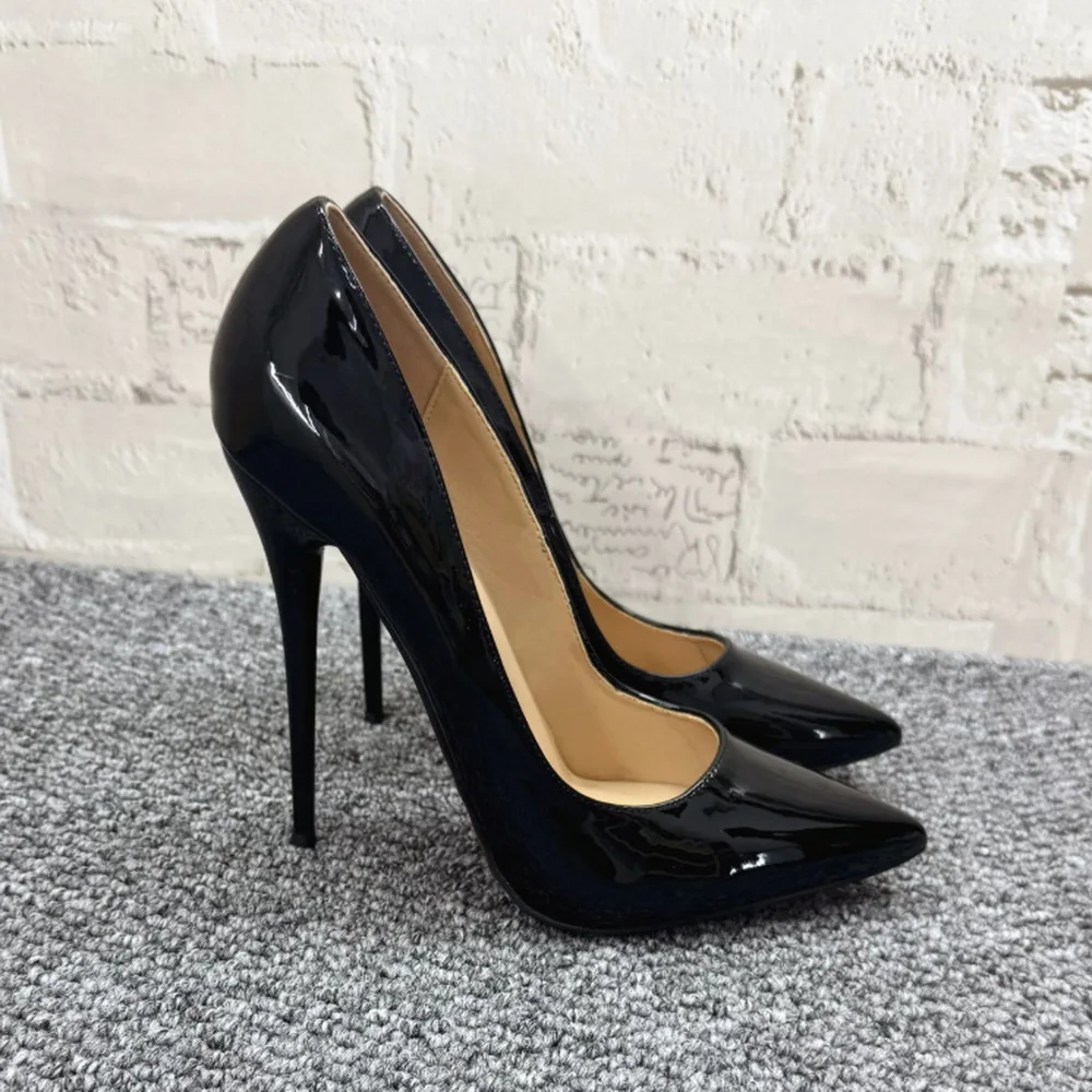 16/14cm Sexy High Heels,Women Pumps,Unisex Bedsides Cross-dressing Shoes,Pointed Toe,Shallow Slip On,Size 36-46,Custom Colors