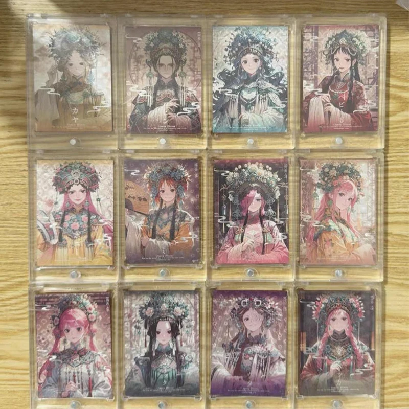 فوياو أنيمي قطعة واحدة هانكوك روبن نامي فيفي بيرونا ياماتو أوتا جمع بطاقات عيد الميلاد هدايا عيد ميلاد لعب الأطفال #4