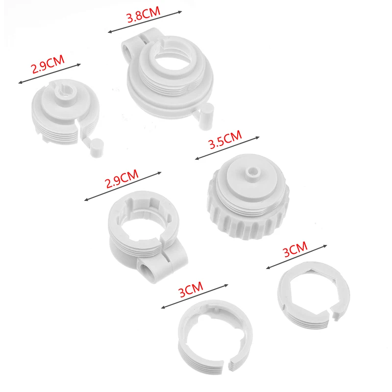 1set adattatori Tuya radiatore TRV adattatore valvola radiatore termostatico intelligente vestito per M30 * 1.5 TRV602/TRV604/TRV601/TRV603