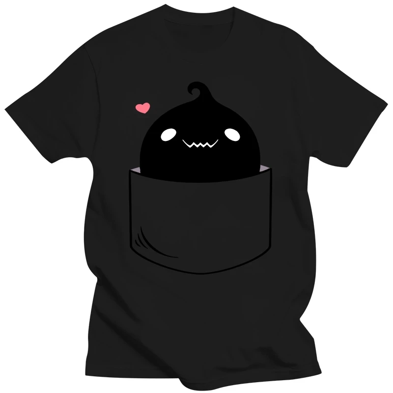 Krobus Pocket T Shirt 100% Pure Cotton Stardew Valley Krobus Game Videogame Cute Shadow