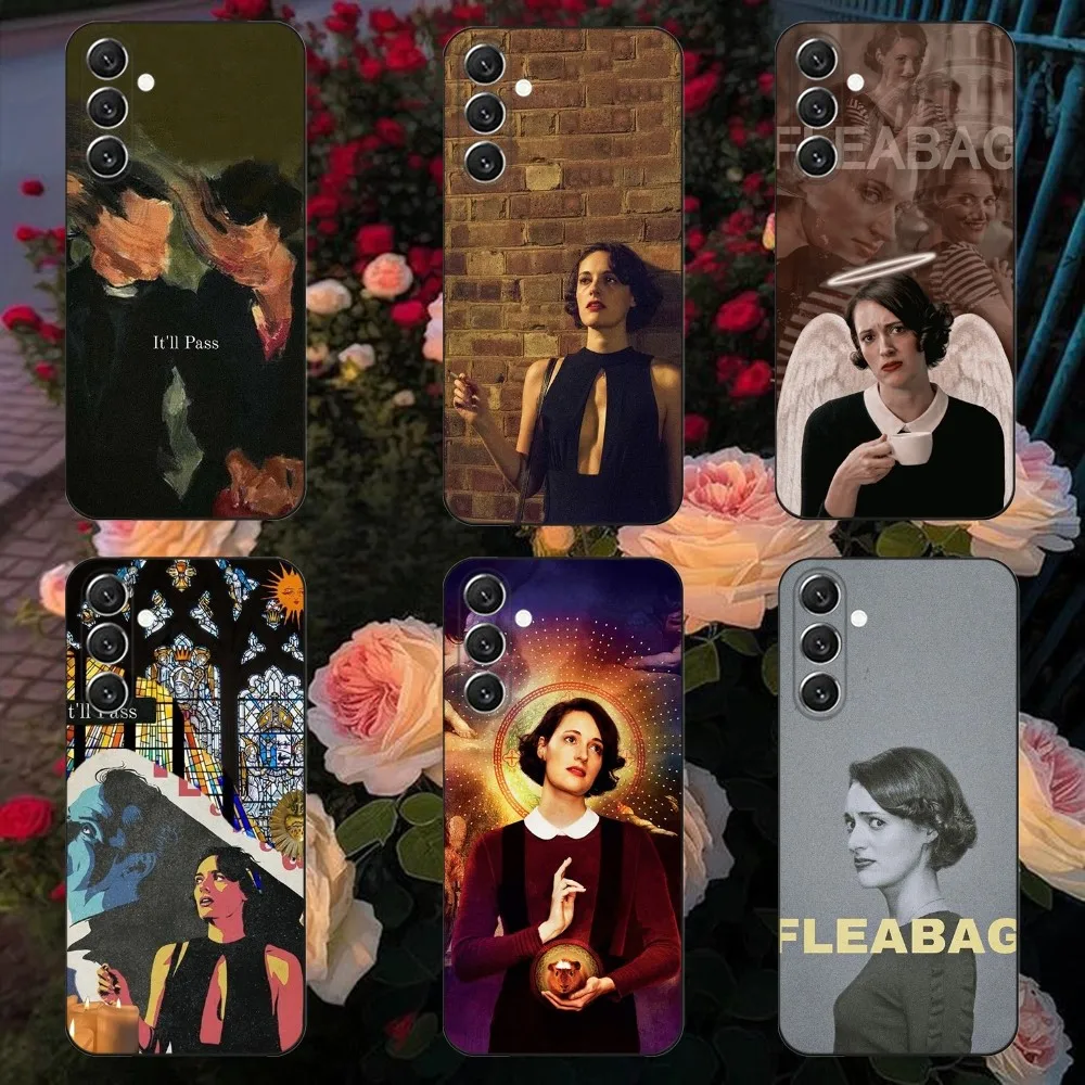 

F-Fleabag TV Series Phone Case For Samsung Galaxy A13,A21s,A22,A31,A32,A52,A53,A71,A80,A91 Soft Black Cover